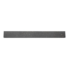 Rockingham Forge Magnetic Knife Rack, 8 Knife Spaces, Black Granite