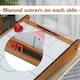 image 4 of HOMCOM 2.5FT Tabletop Air Hockey Game Table Wooden Portable Party Gaming Toy for Kids Children Adult