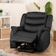 image 3 of Almeira Electric Riser Recliner with Massage and Heat - Black