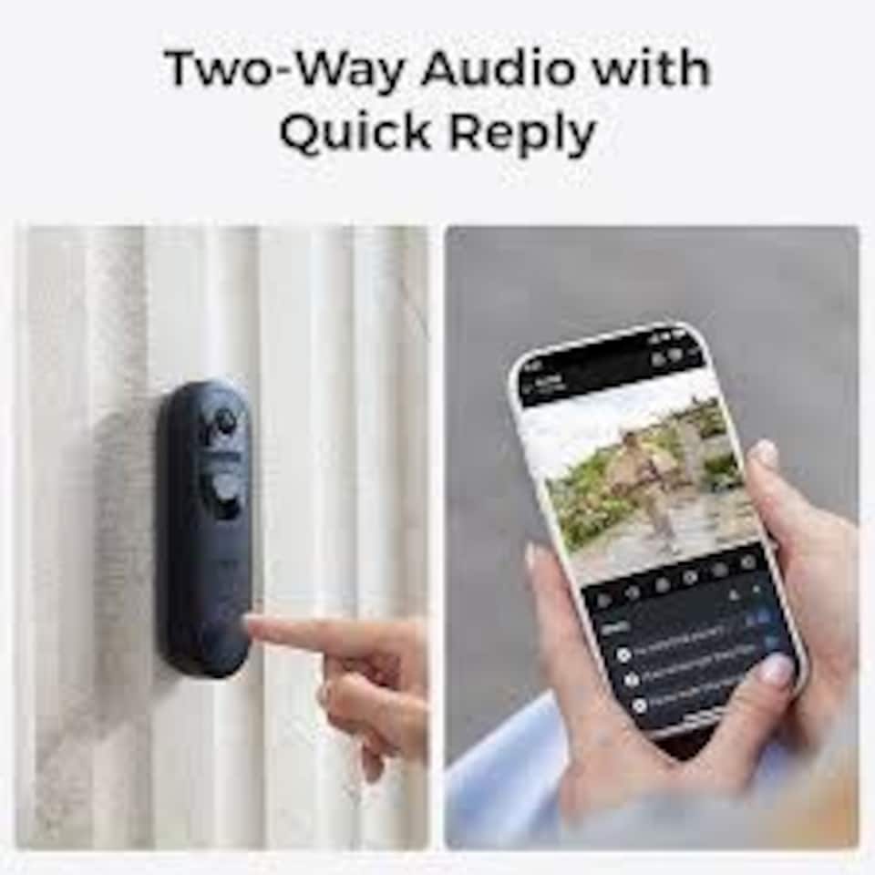 image 1 of REOLINK 2K+ BATTERY WIFI DOORBELL CHIME