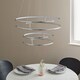 image 4 of Mabel Silver LED Pendant Ceiling Light