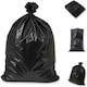 image 1 of Pack of 50 Heavy Duty Black Bin Bags – 80L, Flat Pack