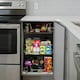 image 5 of 4 x KuKoo Kitchen Pull Out Storage Baskets – 500mm Wide Cabinet Silver