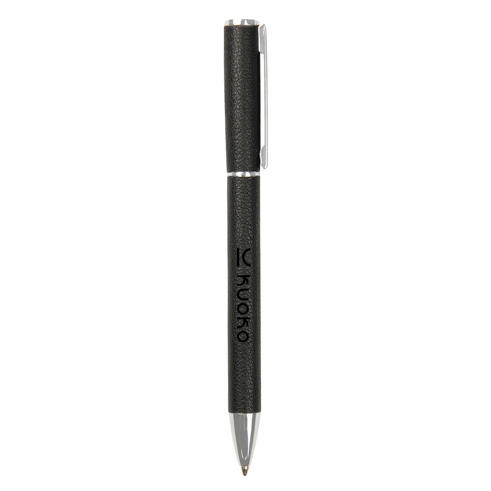 Vinga Timo Recycled Aluminium Pen - Black - One Size