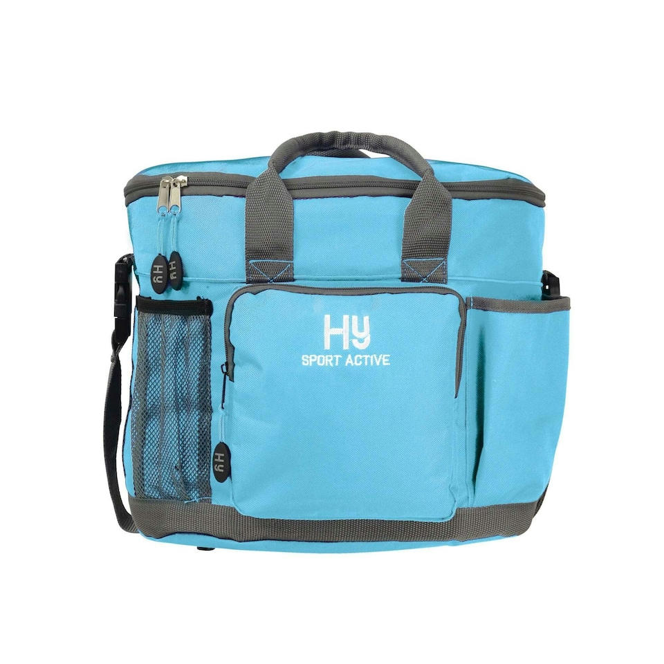 Hy Sport Active Horse Grooming Bag - Sky Blue - One Size