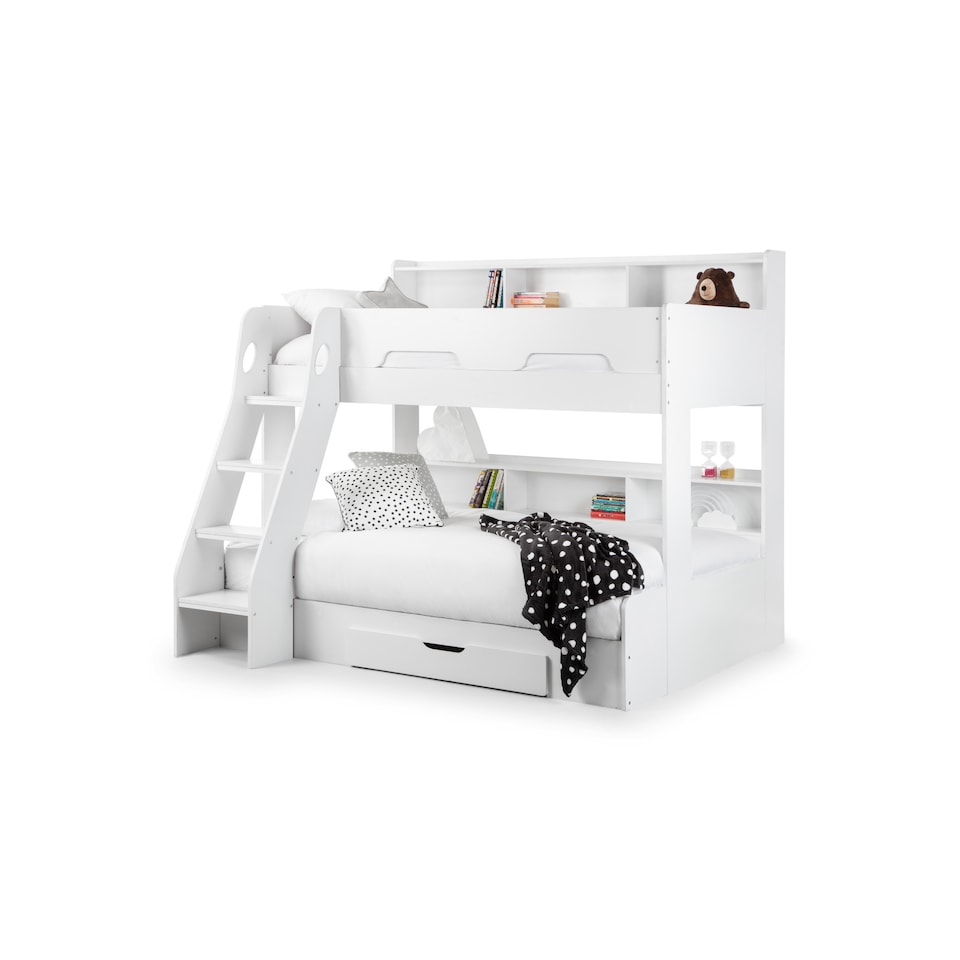 image 1 of Orion Triple Sleeper Bunk Bed - White, Single/Small Double
