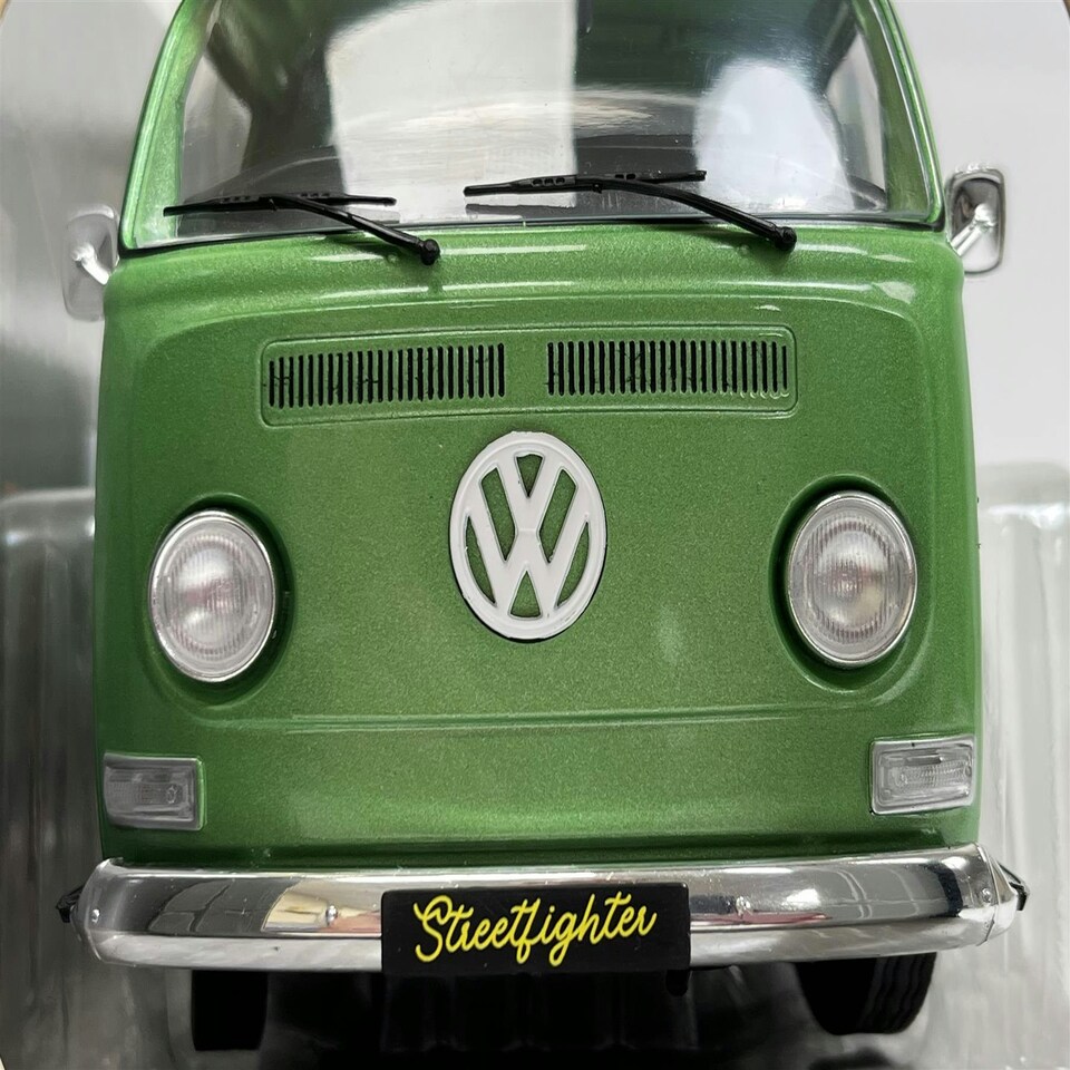 image 1 of Volkswagen T2 Pick Up Green Custom 1968 1:18 Scale Solido 1809401