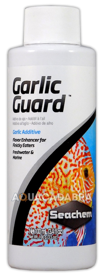 Seachem Garlic Guard 100ml - Fish Health Supplement | Clear