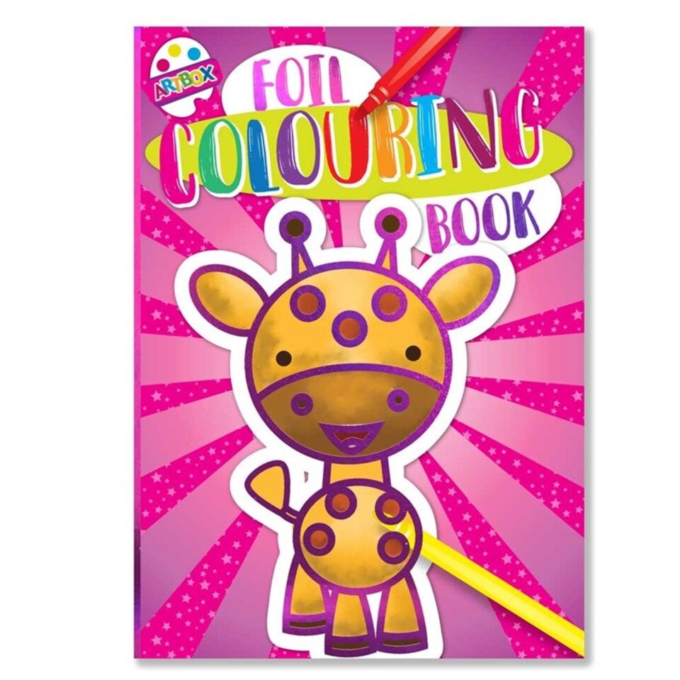 image 1 of Single Foil Colouring Book