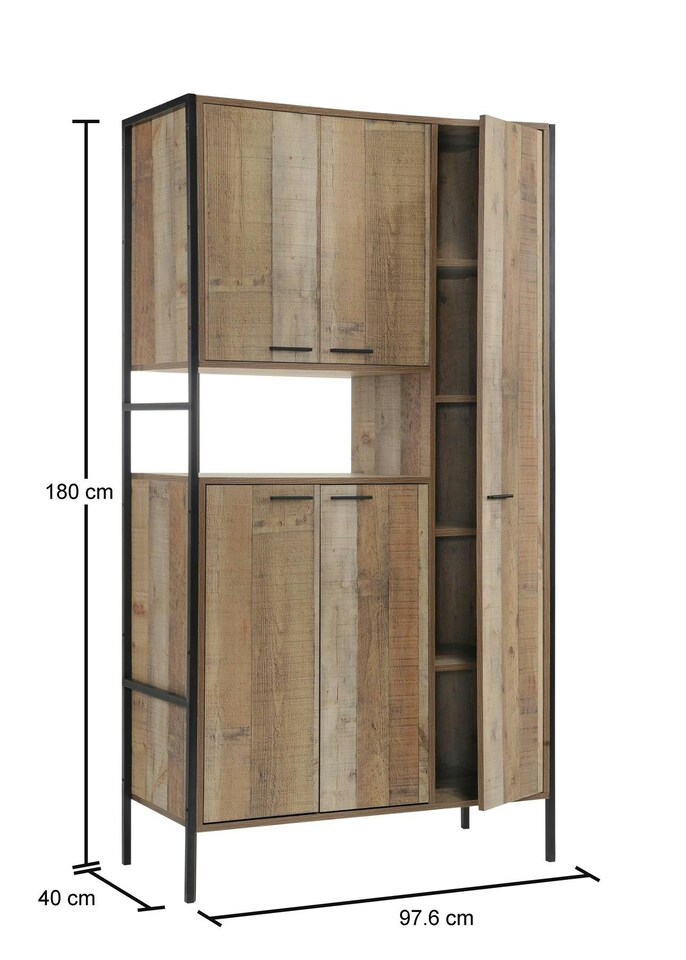 image 1 of Stretton 5 Door Kitchen Cabinet