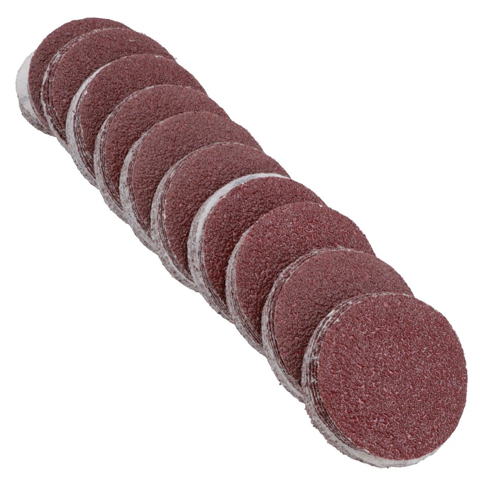 image 1 of Hook/Loop DA Sanding Grinding Abrasive Pad 40 Grit Discs 2" / 50mm 100 Pack