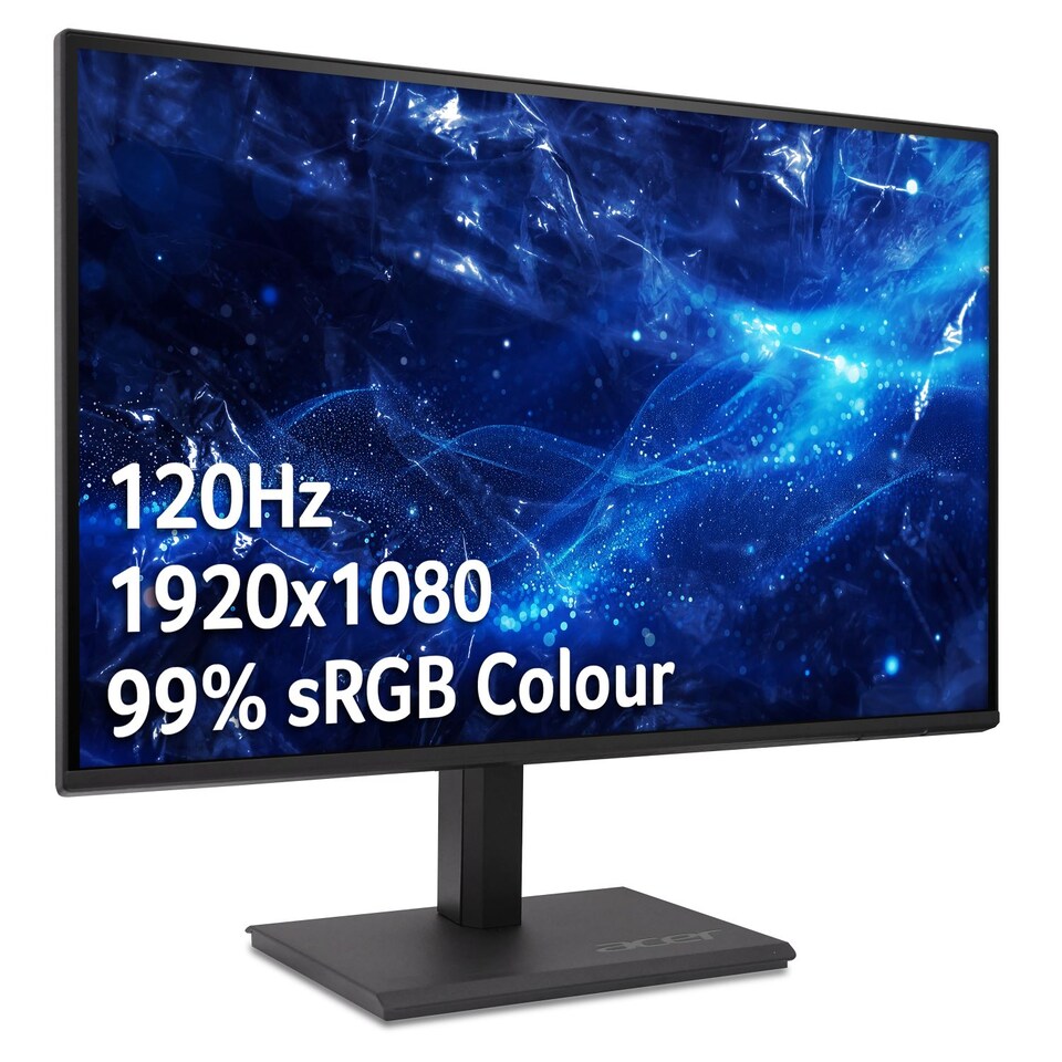 image 1 of Acer Vero B247YGbmiprzx 24-Inch IPS Full HD 120Hz Height Adjustable Monitor With Speakers
