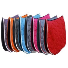 Rhinegold Wave Saddle Pad Multi | Size: Full
Colour: Plum