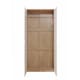 image 2 of Alton 2 Door Double Wardrobe White & Oak