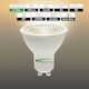 image 2 of BELL Lighting GU10 LED Spotlight 4.4W Warm White 2700K Energy Saving Light Bulbs