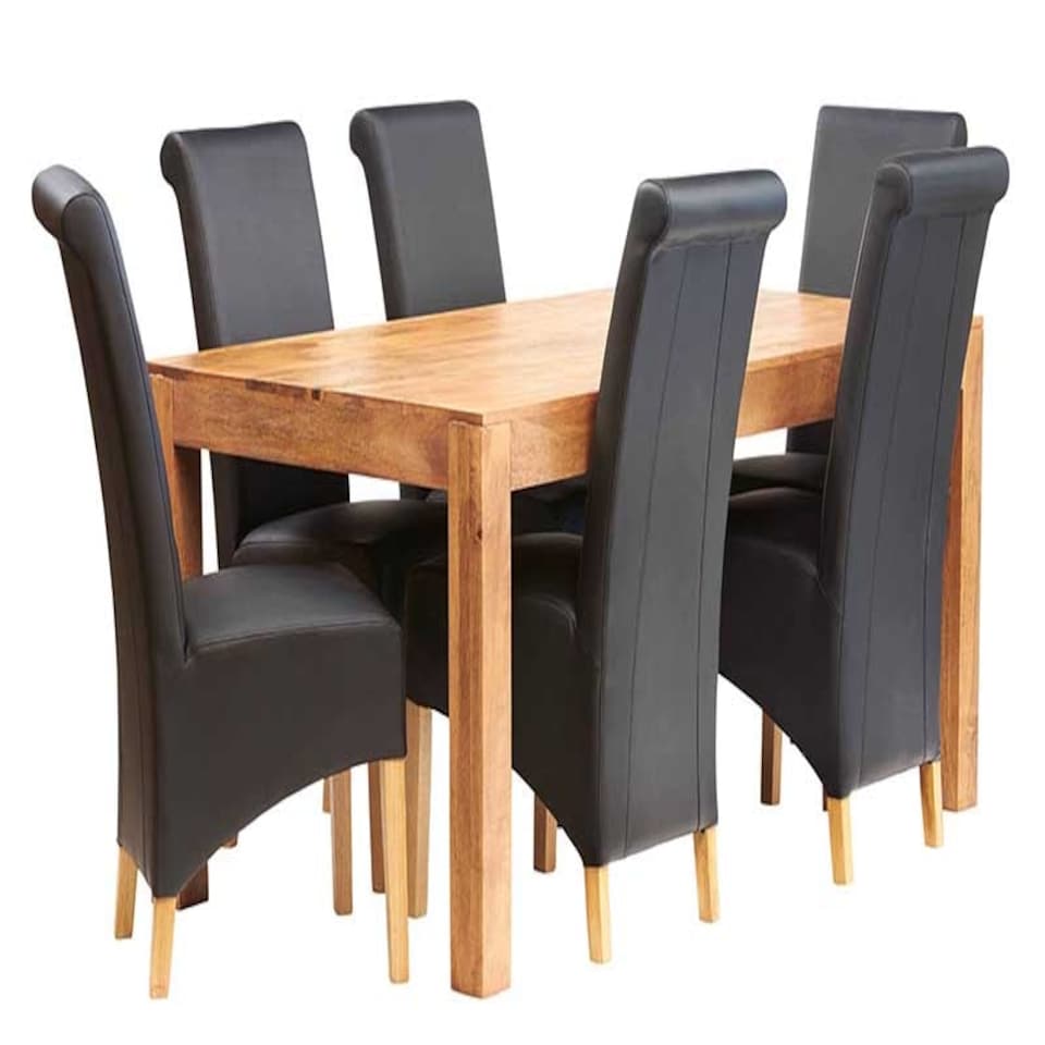 image 1 of Poko Light Mango Large Dining Table