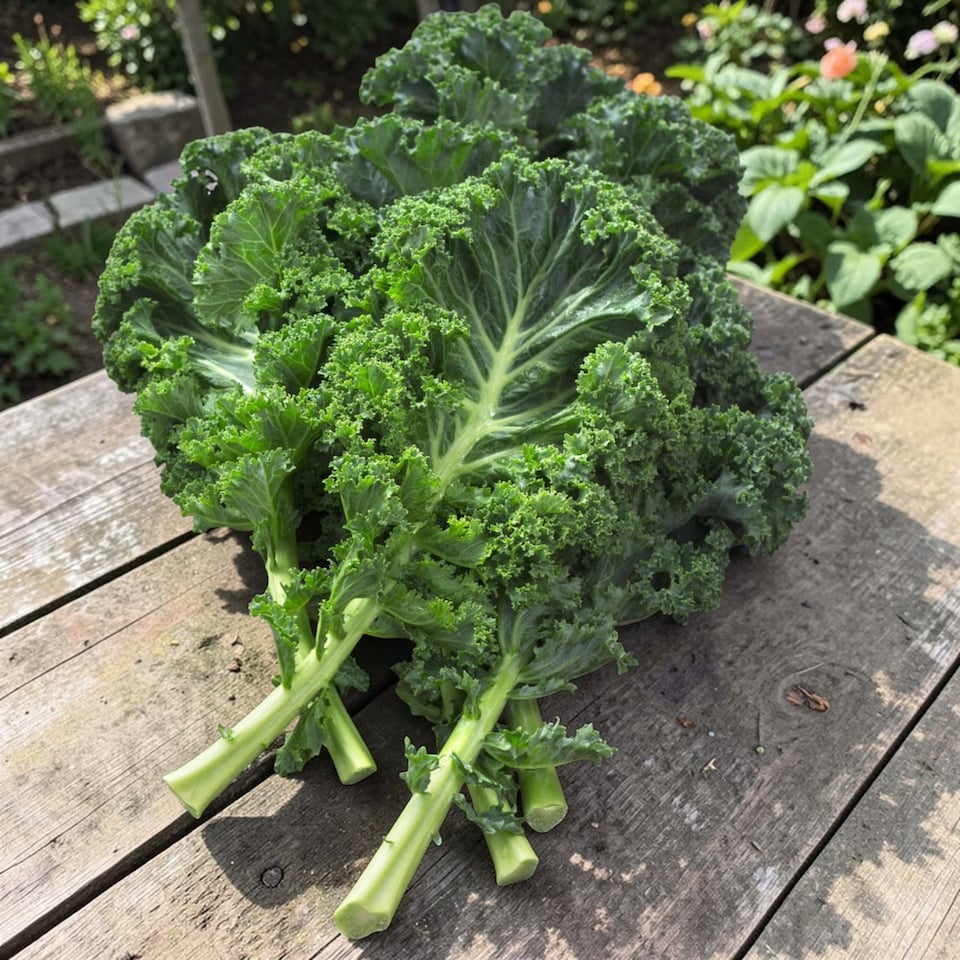 image 1 of Carbeth Plants Kale Dwarf Green Curled Vegetable Plant - 6 pack - Easy Grow Kitchen Garden