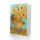 image 2 of Van Gogh Painting Vase with Twelve Sunflowers Greeting Card