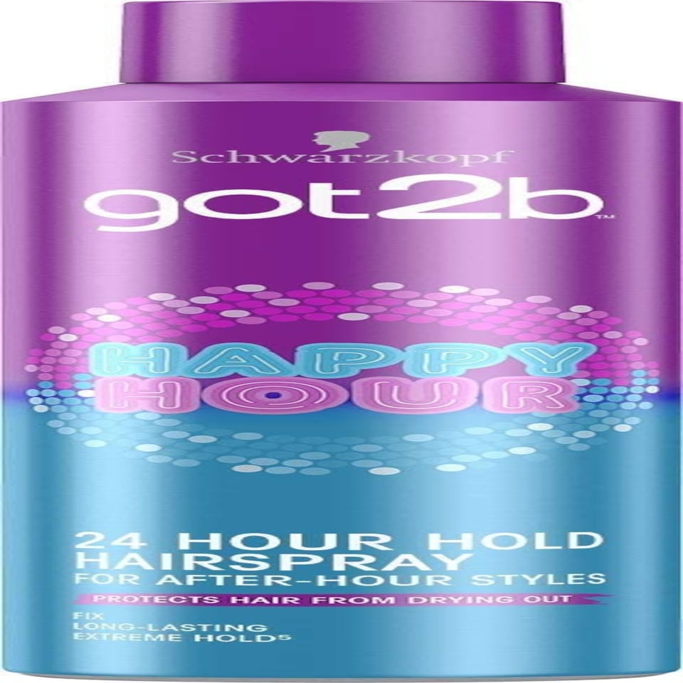 Schwarzkopf Got2b Happy 24 hour Hair Spray 300ml