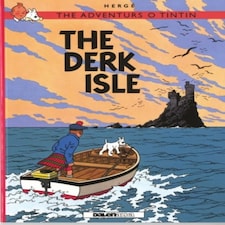 Adventurs O Tintin The The Derk Isle