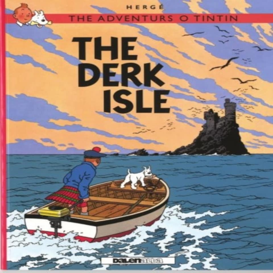 Adventurs O Tintin The The Derk Isle