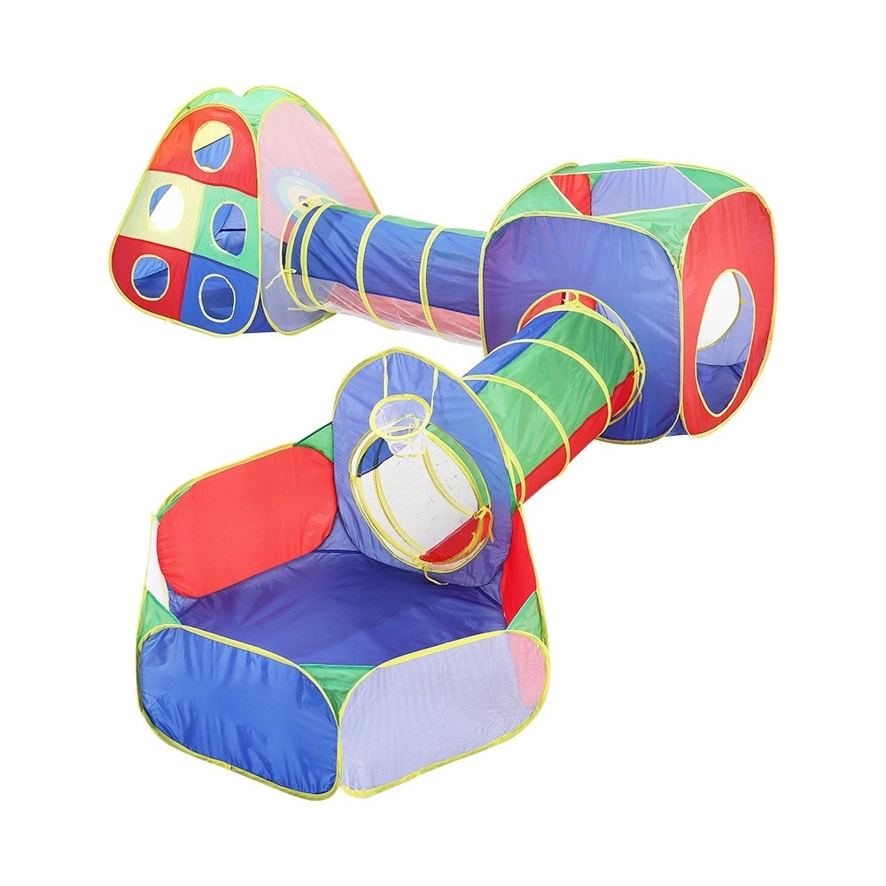 Living and Home 5-in-1 Kids Play Tent Set Playhouse with Tunnel