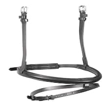 Shires Velociti Padded Raised Flash Noseband Black | Size: Full
Colour: Black
