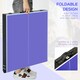 image 4 of HOMCOM Folding Mini Table Tennis Portable Ping Pong Set Games Play Sport w/ Net