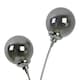 image 4 of Bungo 2 Light Polished Chrome & Smoked Glass Table Lamp