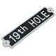 image 3 of 19th Hole Cast Iron Sign Plaque Wall Door Fence Post House Garden Yard Bar Pub