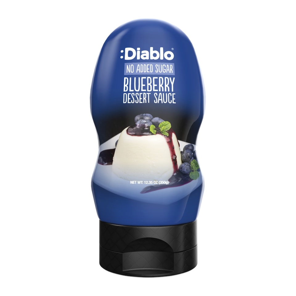 image 1 of Diablo No Added Sugar Blueberry Dessert Sauce 350g