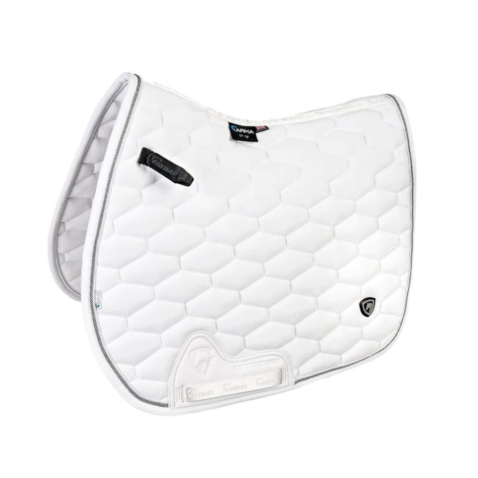 image 1 of Shires Arma Eltar GP Saddlecloth Grey | Size: 15-16.5 Inch
Colour: Grey