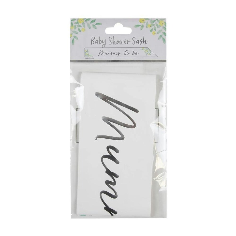 image 1 of Pack of 6 Baby Shower Mummy To Be Paper Sashes