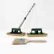 image 1 of Complete Decking Applicator Kit Telescopic Sponge Brushes and 100mm Edge Brush