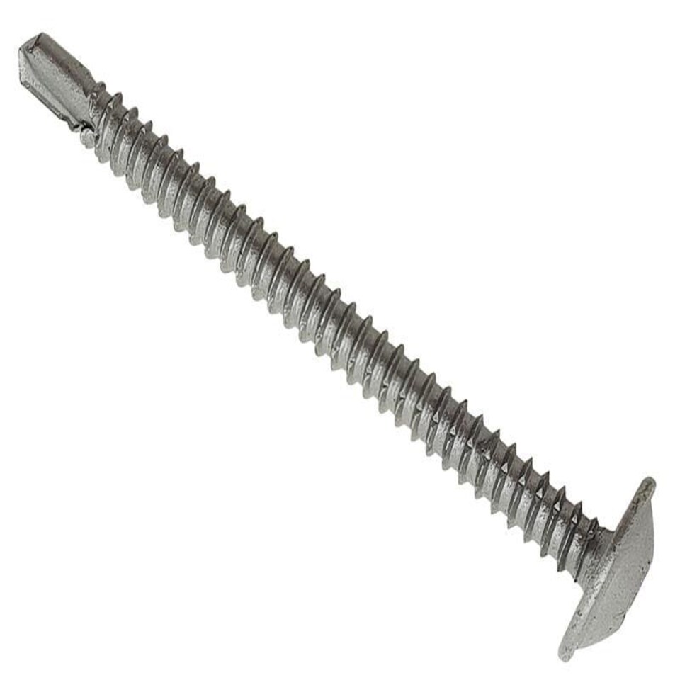 Forgefix Techfast Baypole Screw Wafer Head Torx 4.8 X 80Mm Box 100