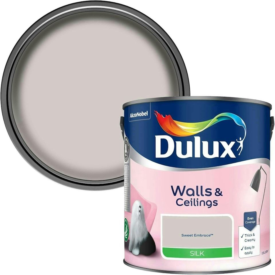 image 1 of Dulux Silk 2.5L Sweet Embrace