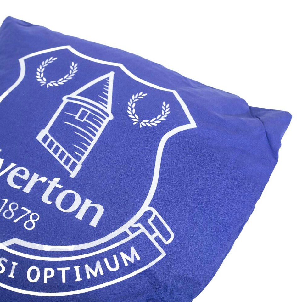 image 1 of Everton FC Crest Cushion - Blue - 40cm x 40cm Blue | 40cm x 40cm