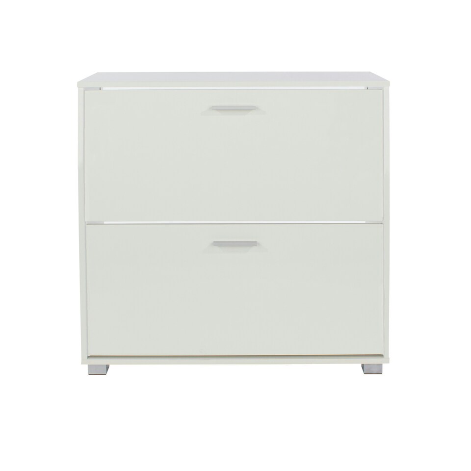 image 1 of Lido, 2 Door Shoe Cabinet White