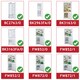 image 2 of SPARES2GO Upper Lower Door Shelf for CDA BC2763/0 BK2963FA/0 BK3163/0 BK3163FA/0 FW852/0 FW872/0 Fridge Freezer Clear