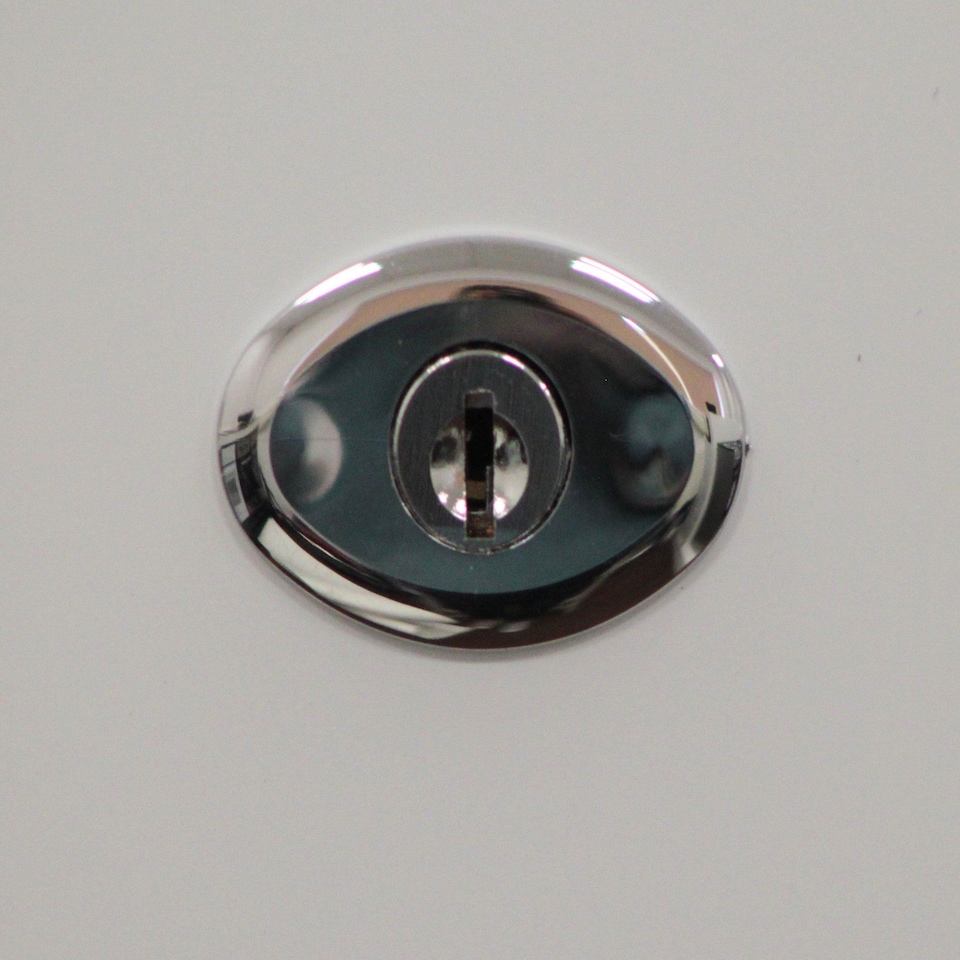 image 1 of Igenix IG3711 Counter Top Fridge with Lock, 47 Litre, White