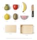 image 4 of Hooga Playroom Chopping Play Food - Wooden Play Fruit