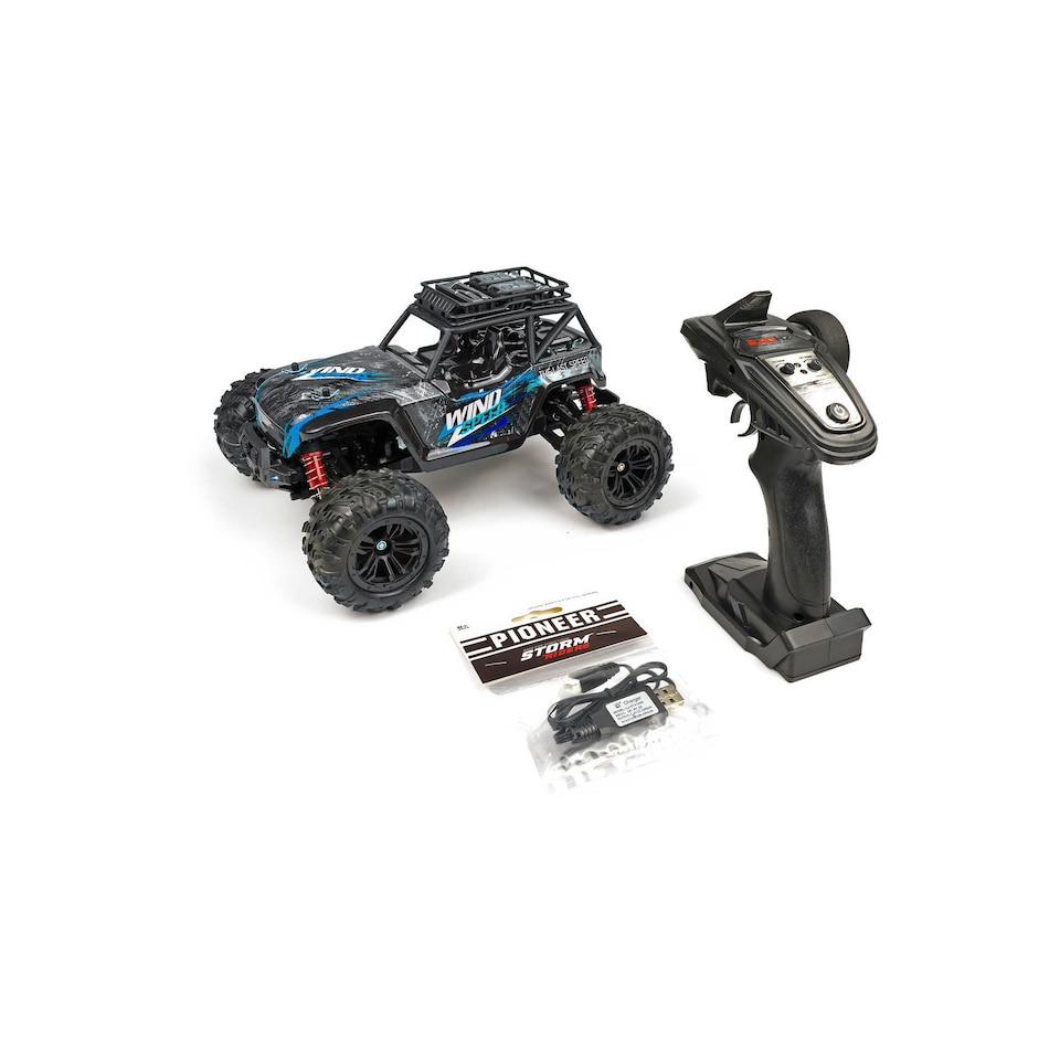 image 1 of RCG Racing Wind Speed 1/16 Brushless Buggy - Black/Blue