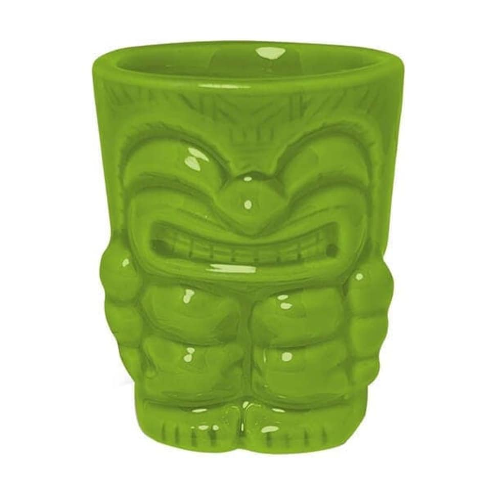 image 1 of Bar Bespoke Ceramic Tiki Shots 4 Pack