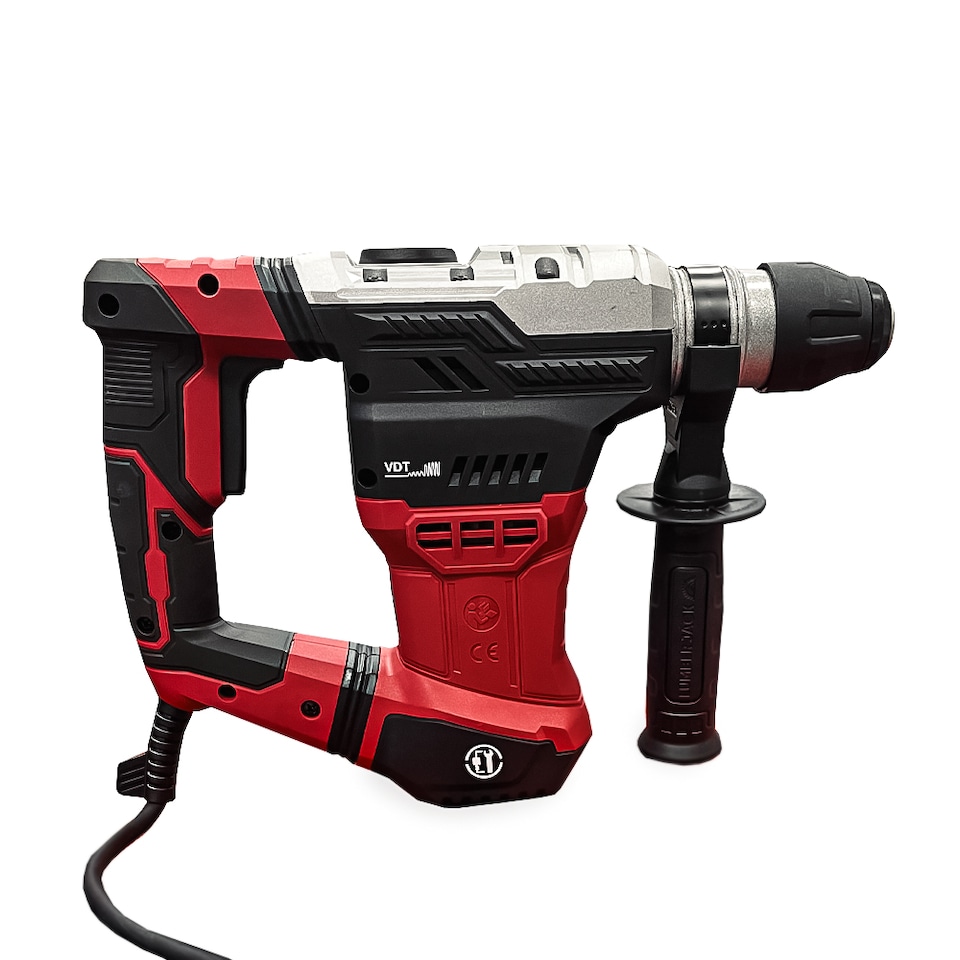 image 1 of Lumberjack SDS Rotary Hammer Drill 1050W with Drill Bits Chisel and Case Included