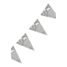 Boland Foil Metallic Garland - Silver - One Size