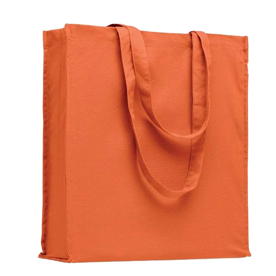 image 1 of MidOcean Bente Organic Cotton Shopper Bag - Orange - One Size | Orange