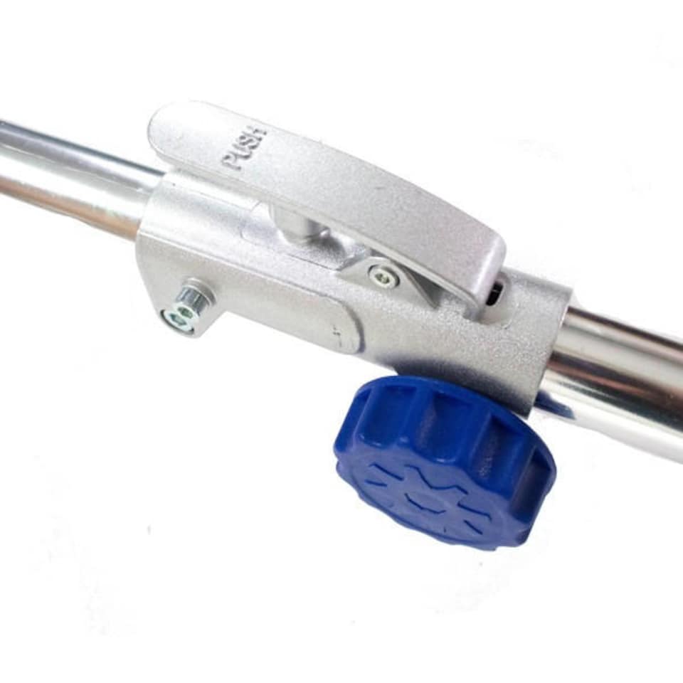 image 1 of Hyundai 50.8cc Petrol Grass Trimmer Brushcutter Strimmer Cow Horn Handlles 45cm Cutting Width HYBC5080AV