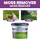 image 4 of Vitax Moss Remover 100 square meter Tub Lawn Fertiliser for Moss Removal & Feeding Greener Lawn No Rake 12 Week Feed UK Lawn Coe