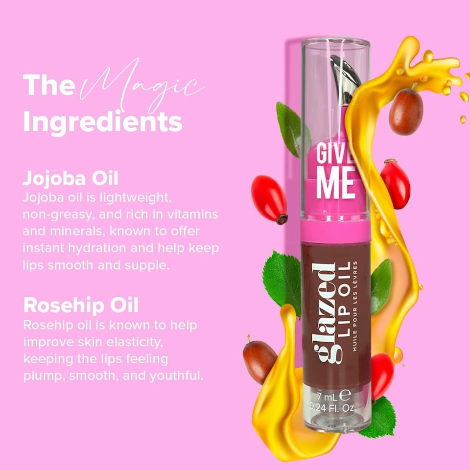 image 1 of Give Me Glazed Lip Oil - Mocha Motive Brown