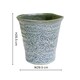 image 6 of Vallo Reactive Glaze Tapered Planter Cream